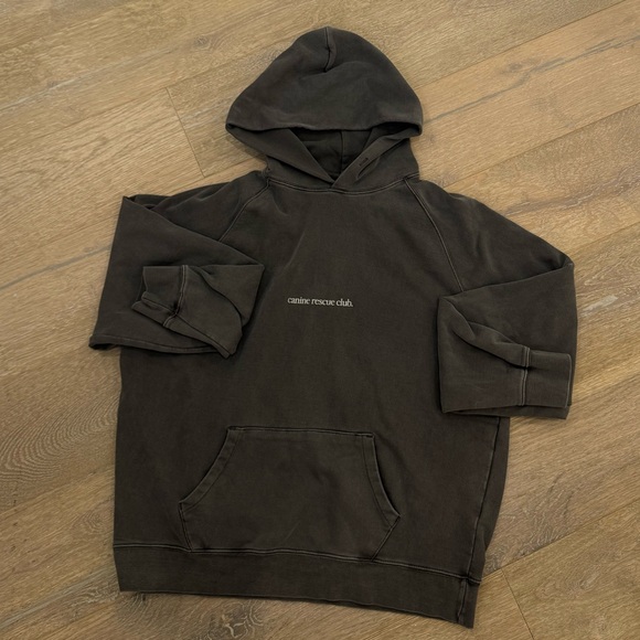 Canine Rescue Club Gray Hoodie - Picture 1 of 1